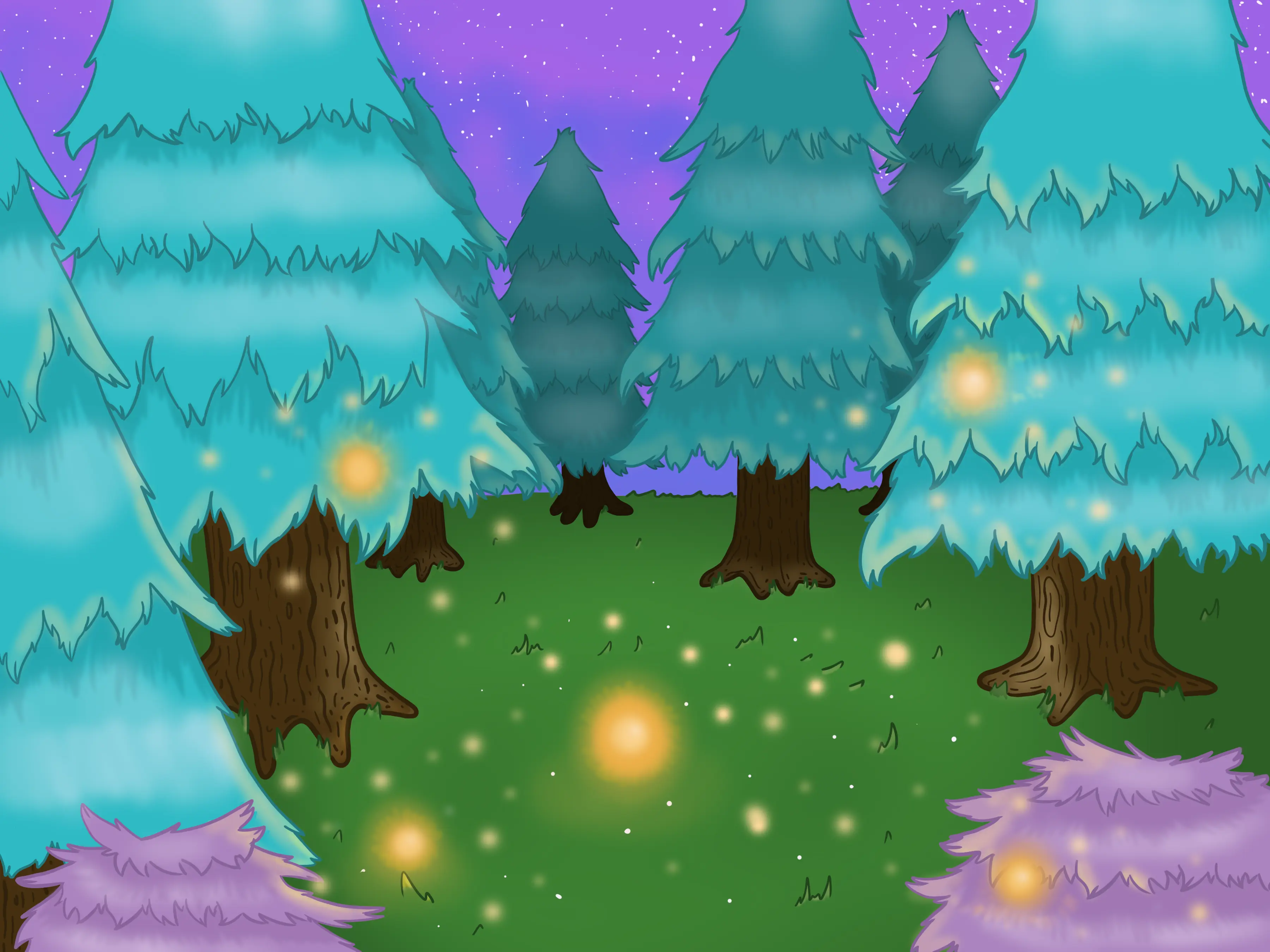 Wisps in The Forest